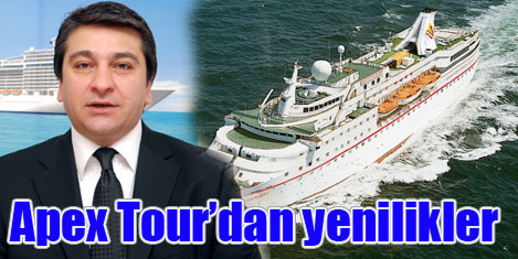 Apex Tour'un gemisi İstanbul'da