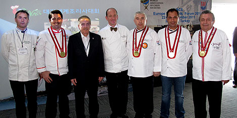 Avrupanın ünlü aşçıları İstanbulda