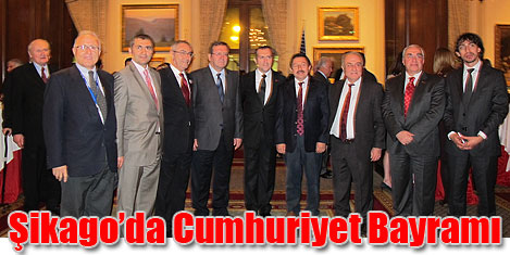 Şikago'da Cumhuriyet kutlandı