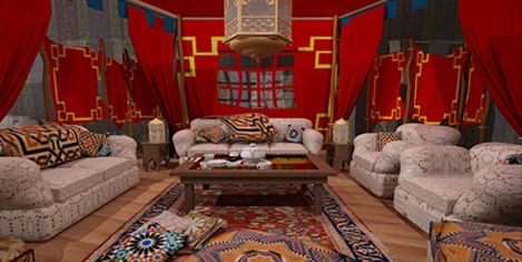 Araplardan 7 yıldızlı çadır otel