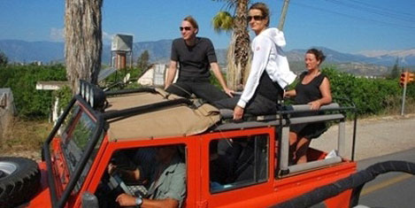 Fethiyede jeep safari sıkıntılı