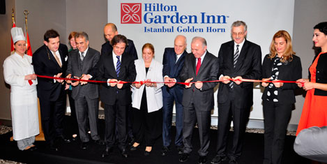 Haliç'te Hilton Garden Inn açıldı