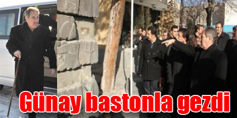 Bakan Günay, Van'da dolaştı