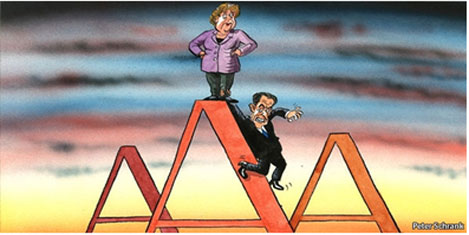 Economist: Merkel AB'nin tek lideri