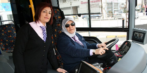 Kadın şoförler metrobüs istiyor