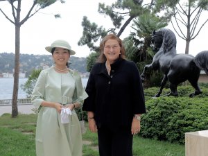 Güler Sabancı, Japonya Prensesini ağırladı