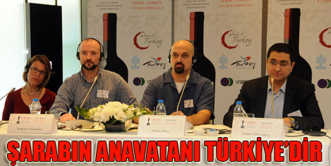Şarabın anavatanı Türkiyedir