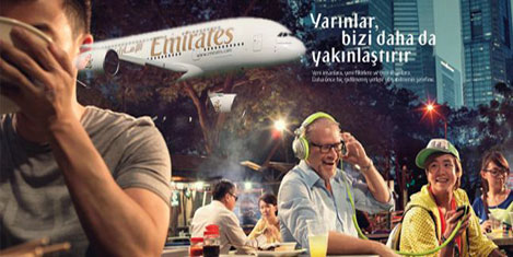Emirates'in dünya kampanyası