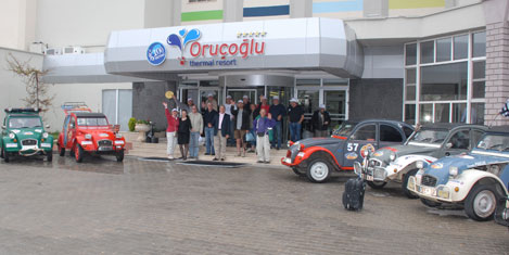 Klasik Citroen'ler Afyon'da