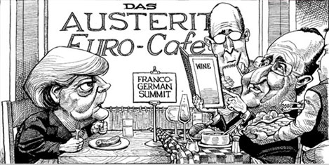 Merkel ile Hollande karşı karşıya geliyor