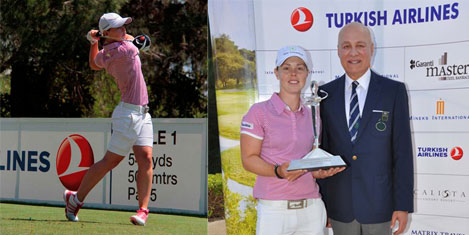 Christel Boeljon golfte şampiyon