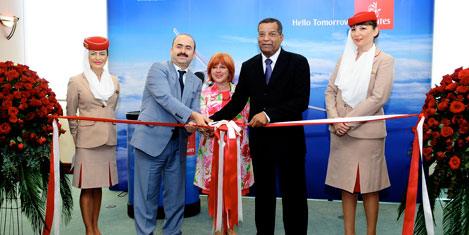 AHL'de Emirates'e özel salon