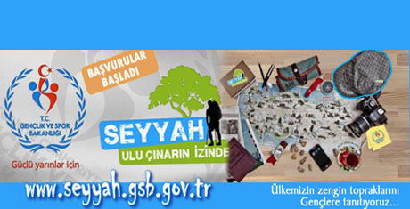 Gençlere Seyyah projesi başlıyor