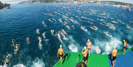 Boğaziçi'nde 1206 kişi yüzecek