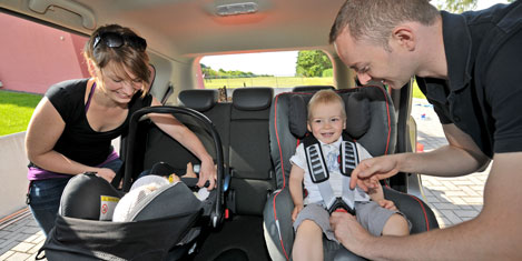 Çocuklarla güvenli seyahat