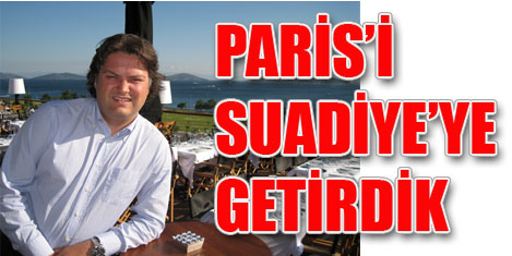 Cafe de Paris keyfi Suadiye Otelinde