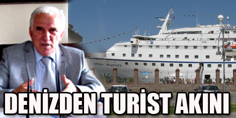 İzmire denizden 500 bin turist