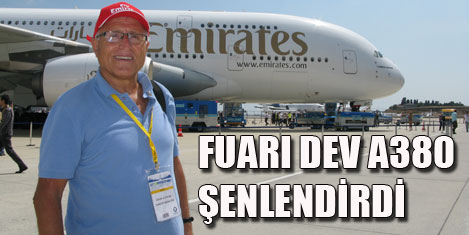 Airex 2012'de dev A380 gösterisi