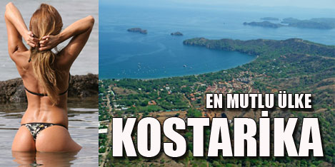 Dünyanın en mutlu ülkesi Kostarika