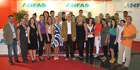 Anfaş'ta 3 bin firma buluştu