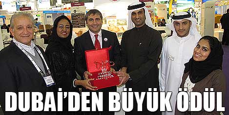 Dubaiden Emin Çakmaka ödül