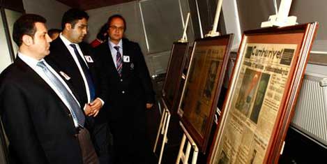 ''Zirvede Atatürk'' sergisi Tahtalı'da