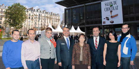 Divan, Salon du Chocolat Fuarında