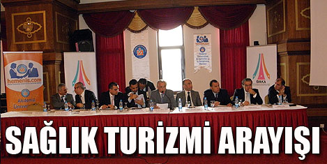 Antalyada sağlık turizmi paneli
