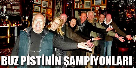 Buz pistinin yıldızları buluştu