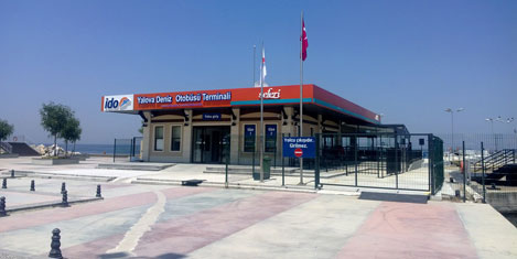 İDO Yalova İskelesi'ni yeniledi