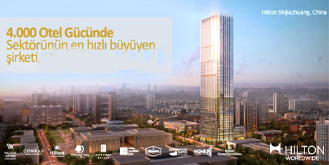 Hilton 4000inci otelini kutluyor