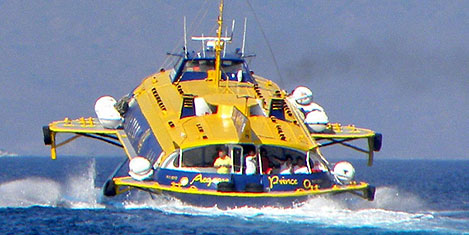 Bodrum, Yunan adalarına bağlı