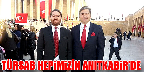 Türsab Hepimizin" Anıtkabir'de