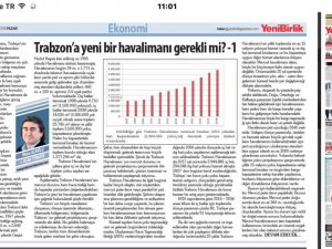 Trabzon'a yeni bir havalimanı gerekli mi? -1
