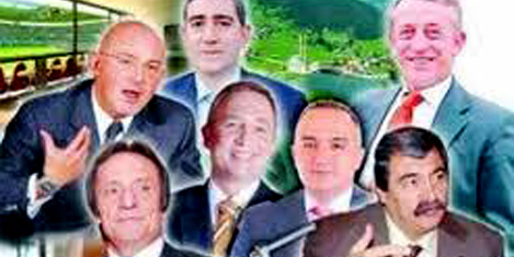 Patronların gözaltı listesi