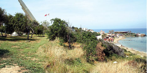 Altınbaş, Kıbrısın çıkarma plajında