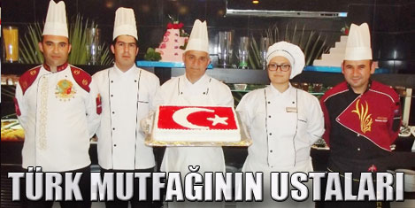 Türk gecesinde lezzet şöleni