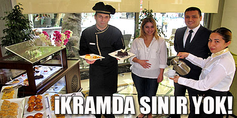 Parma Otel Taksimde ikram