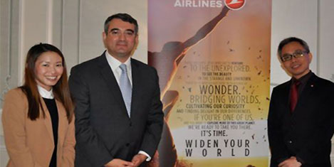 Thy, Singapur'u İstanbul'da tanıttı