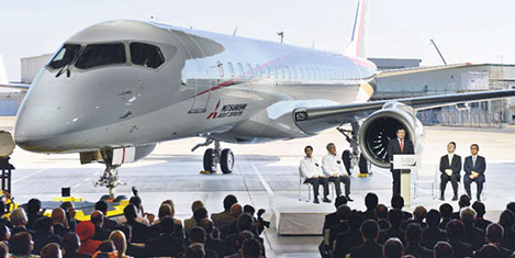 Japonlar yerli uçak ile pazarda