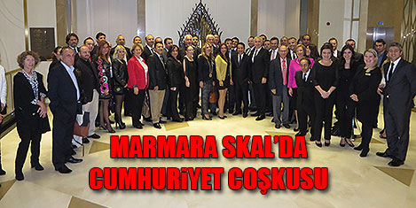 Marmara Skal'ın Cumhuriyet coşkusu