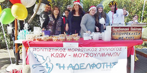 Kos Adasında Noel Pazarı