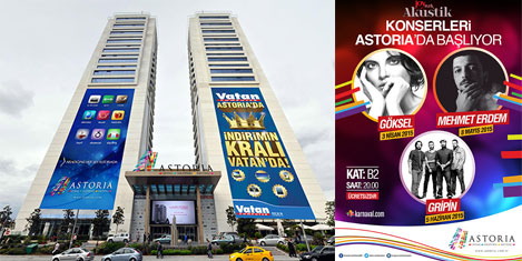 Astoriada eğlence başlıyor