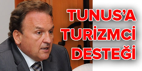Tunus'a turizmcilerin destek heyeti