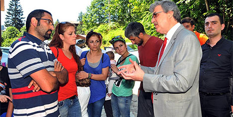 Yeşil Yol'da endişeli bekleyiş başladı