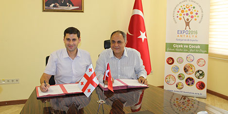 Gürcistan Antalya Expo'da