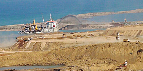 Palmiye Adası'nın gemisi geldi