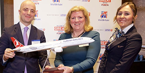 THY ile VisitBritain işbirliği