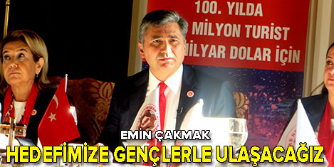 Emin Çakmak: Hedef 100 milyar dolar