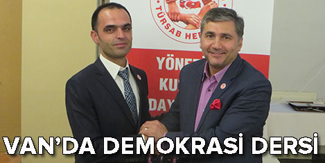 Türsab Hepimizden Van'da demokrasi